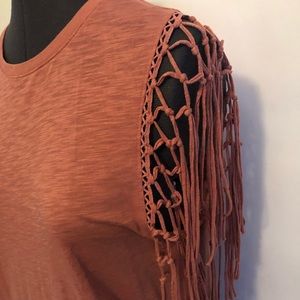 Fringe tank top